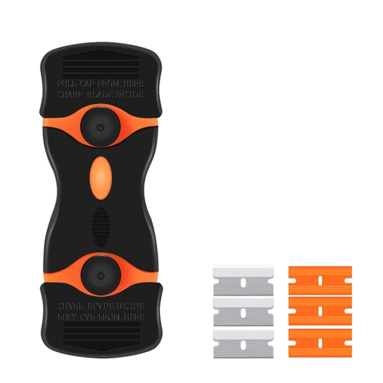 Double Headed Glue Scraper Removal Cleaning Tool, Double Headed (Orange), Double Headed (Blue), Double Headed (Yellow) Double Headed Glue Scraper Removal Cleaning Tool, Double Headed (Orange), Double Headed (Blue), Double Headed (Yellow)